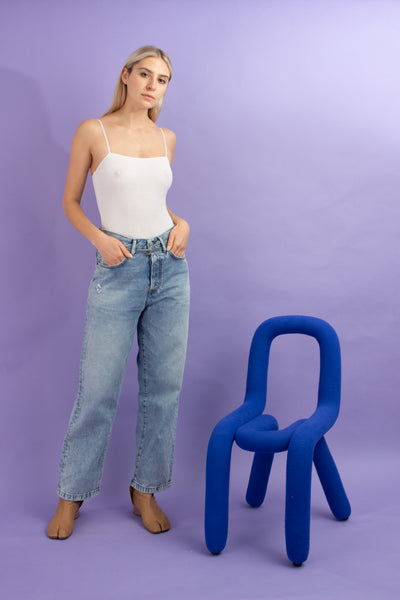 Acne Studios 1991 Toj Light Blue Loose Fit Denim Jeans Size EUR 26/32