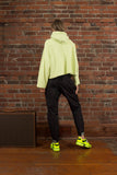 Acne Studios Joghy Emboss Neon Green Hoodie sz S