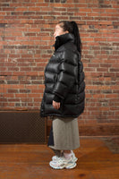 Balenciaga Black C-Shape Down Puffer Jacket Size 34