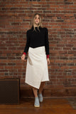 Celine Phoebe Philo Cotton Knee-Length Skirt Size 38