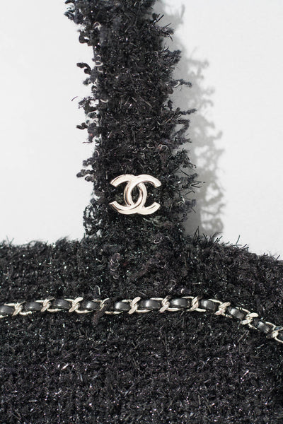 Chanel Shopping in Fabrics Rocket Tote - Black Totes, Handbags - CHA944079