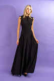 Christian Dior Black Silk Gown BNWT Size FR 34