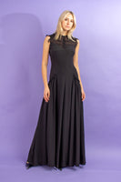 Christian Dior Black Silk Gown BNWT Size FR 34