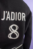 Christian Dior J'Adior 8 Black Cashmere Sweater Size FR 38