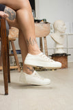 Dior Walk'N'Dior Round-Toe Sneakers sz 37.5