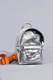 Heron Preston Metallic Mirrored Backpack