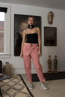 JW Anderson Pink Fold Front Utility Trousers sz 2