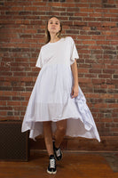MM6 Margiela Panelled T-shirt Dress Size XS