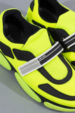 Prada Cloudburst Neon Chunky Sneakers Size 37.5